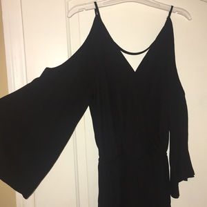 Cold shoulder dress